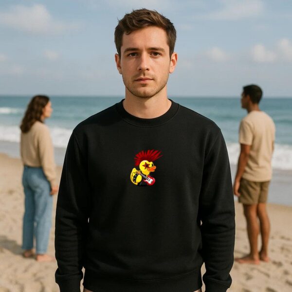 Fuzzy Cow Sweatshirt - Image 2