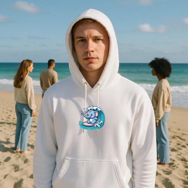 Puffy Pelican Hoodie - Image 4