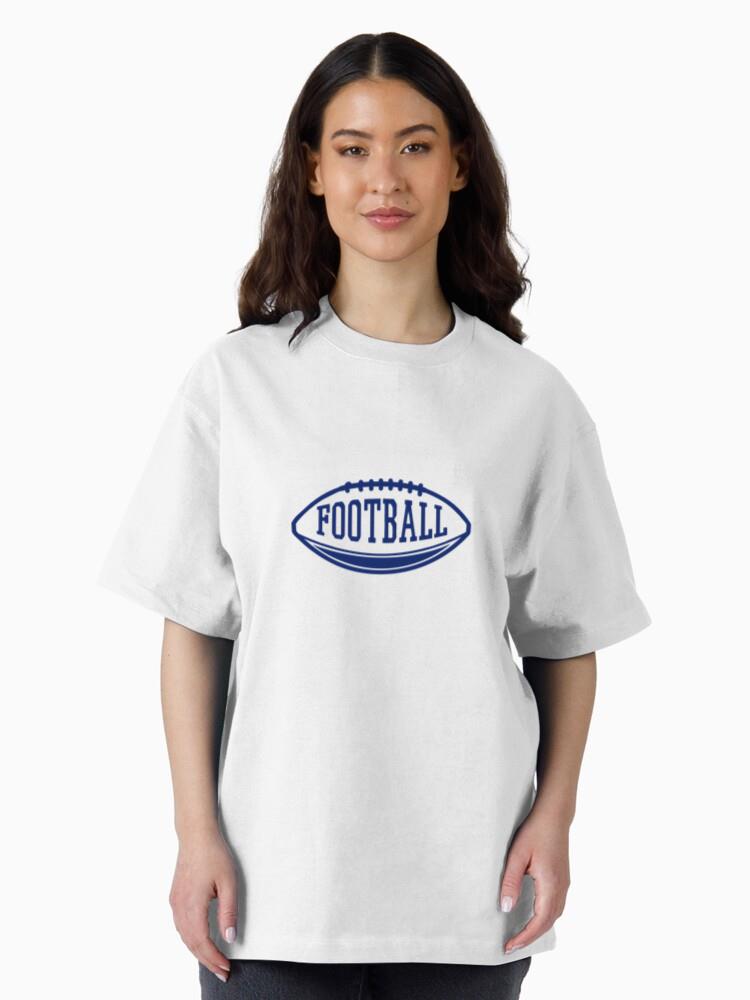 American Football Ball Badge T-Shirt - Image 3