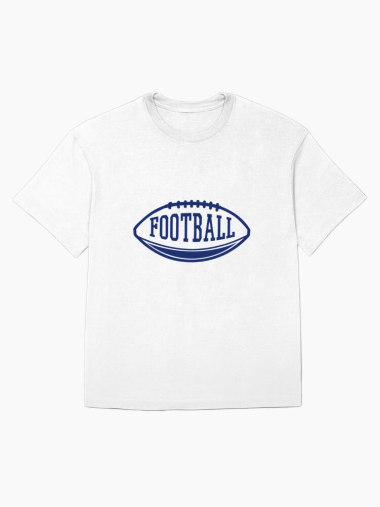 American Football Ball Badge T-Shirt - Image 4
