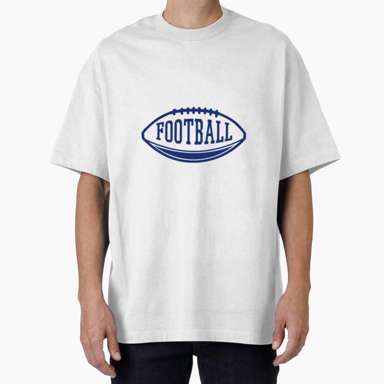 American Football Ball Badge T-Shirt