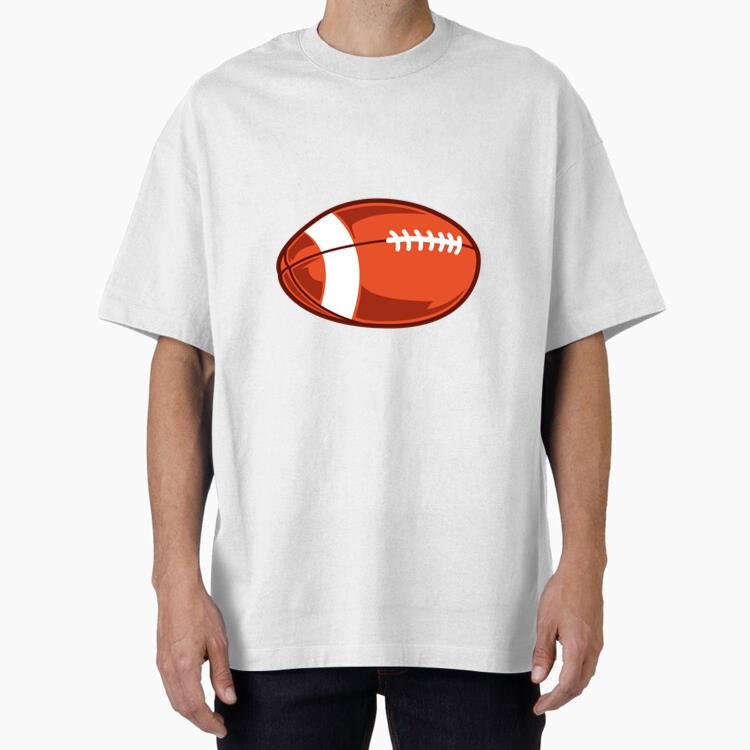 American Football Ball Game Illustration T-Shirt