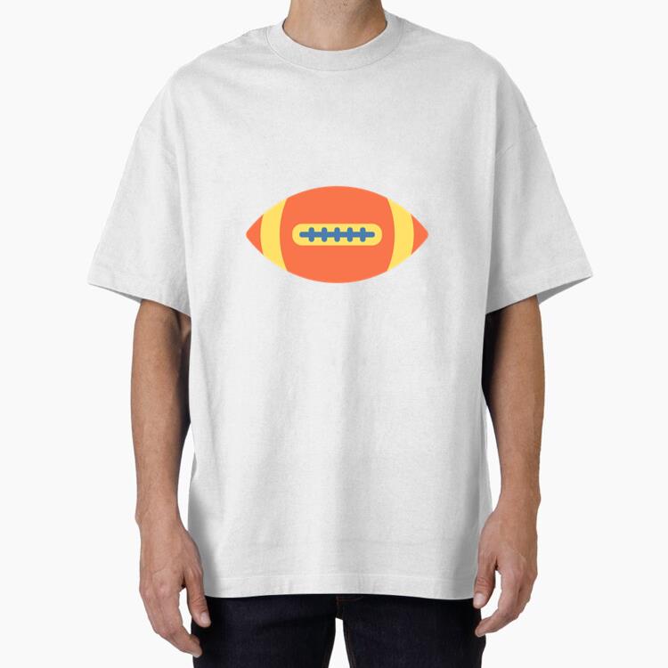 American Football Ball Icon T-Shirt