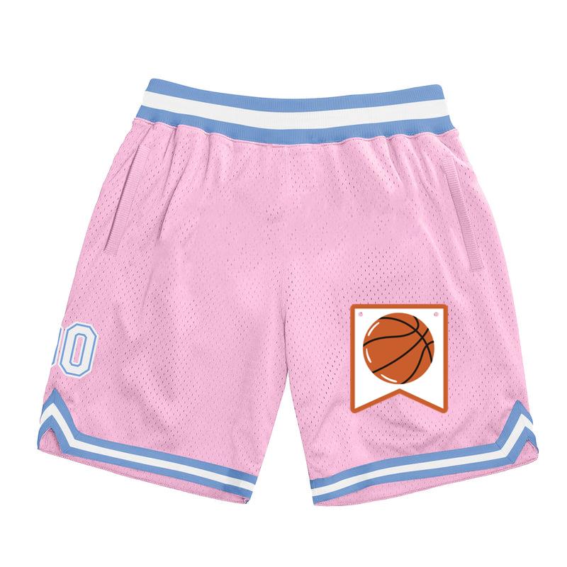 Basketball Ball Badge Semi Flat Basketball Shorts