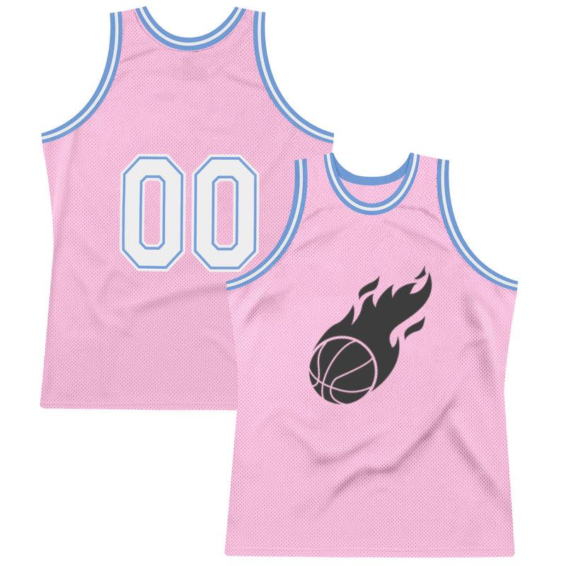 Flaming Basketball Ball Cut Out Basketball Jersey