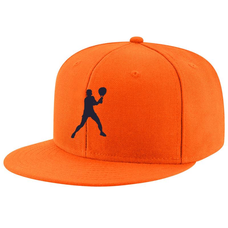 Girl Tennis Player Silhouette  Cap