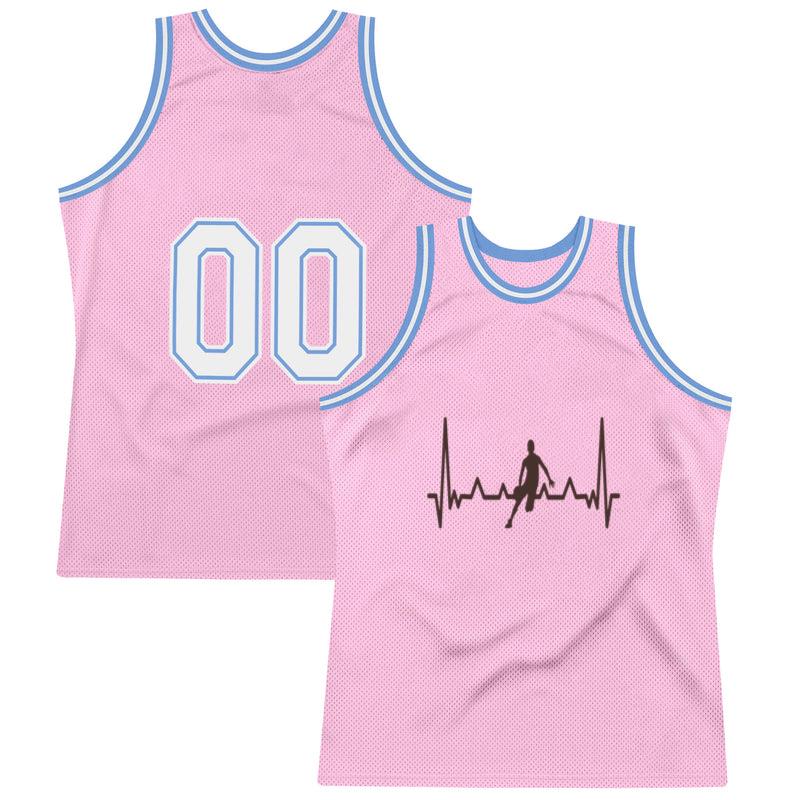 Heartbeat Basketball Player Cardiogram Stroke Basketball Jersey