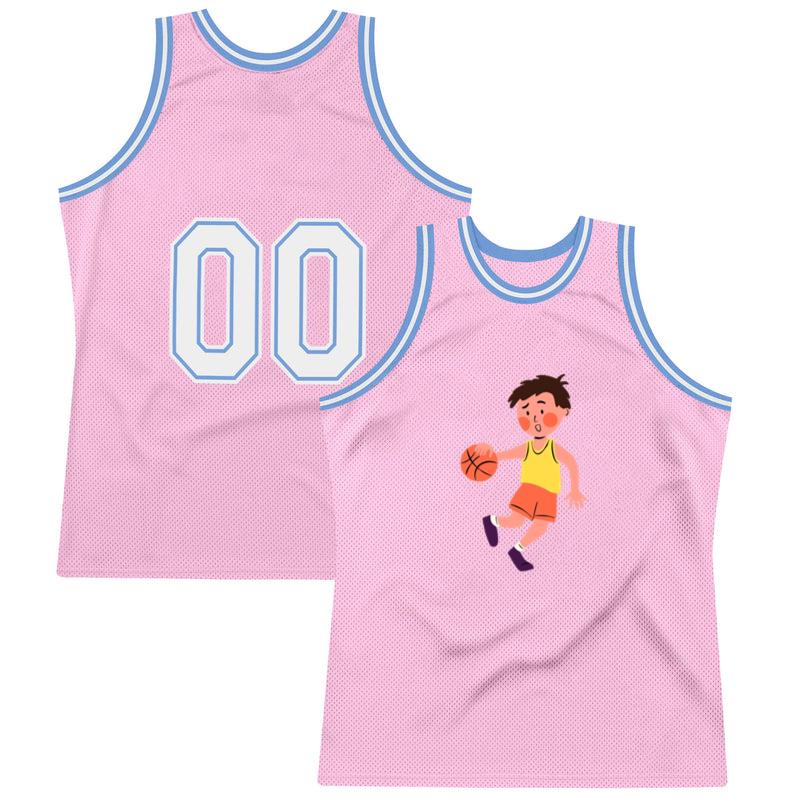 Little Boy Playing Basketball Basketball Jersey