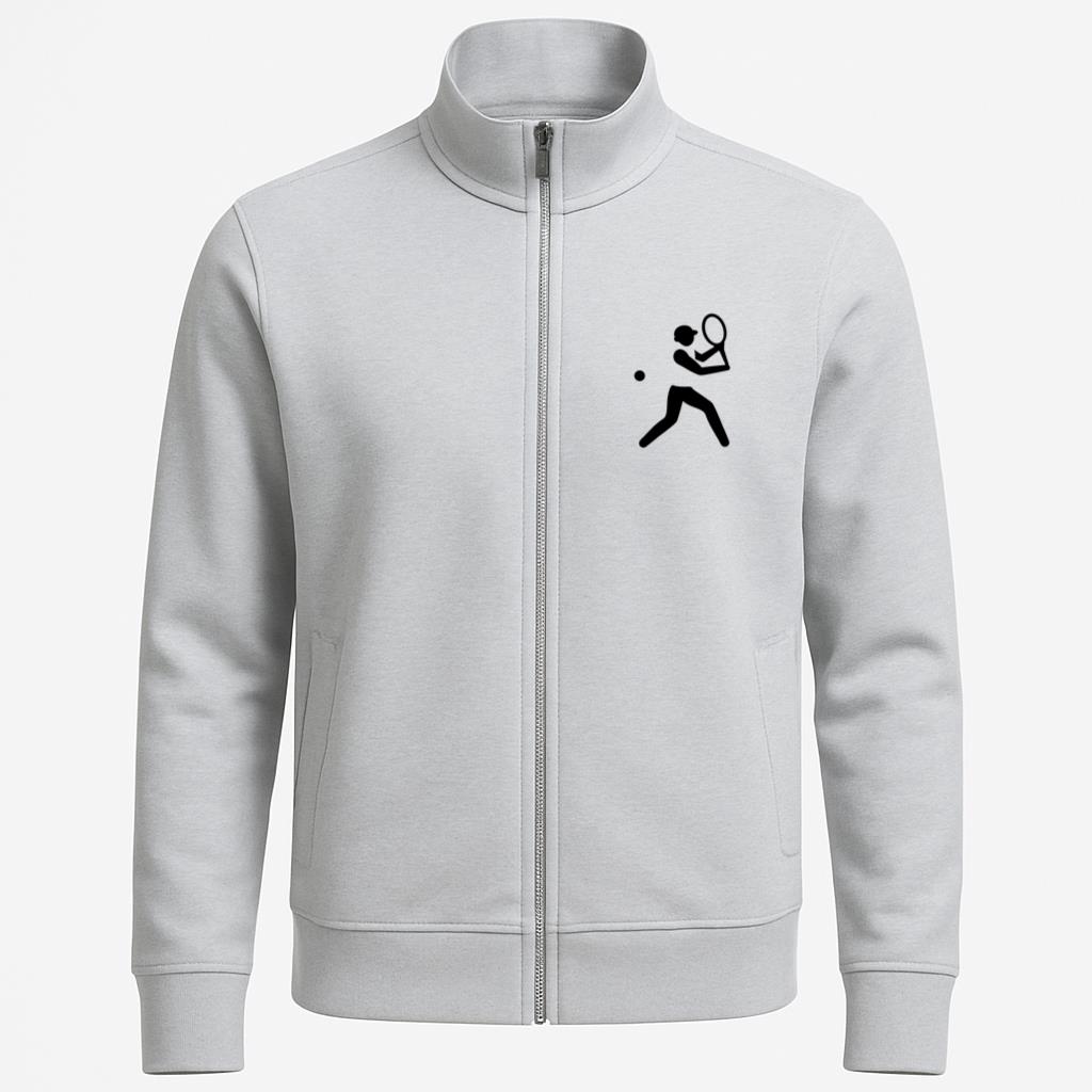 Man Sport Pictogram Tennis Jacket