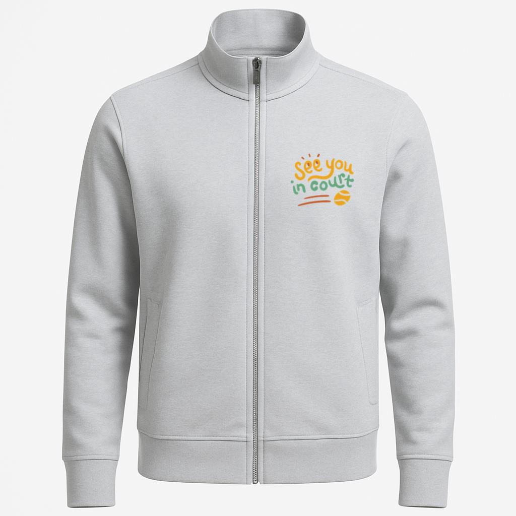 See You In Court Tennis Quote Jacket